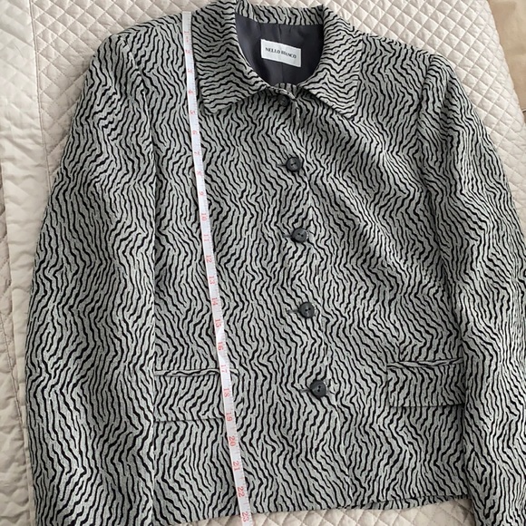 Nello Bianco Zebra Skirt Suit Set (Two-Piece) - Picture 8 of 17